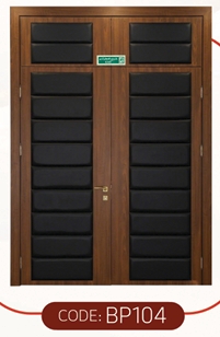 درب آکوستیک چرمی BPC104