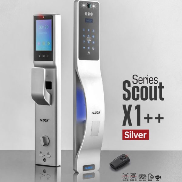 قفل هوشمند دیجیتال ALOCK مدل Scout X1++ Silver