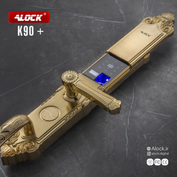 قفل اثر انگشتی دیجیتال ALOCK مدل K90 + Gold
