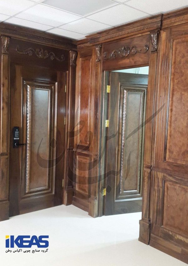درب تمام چوب 14