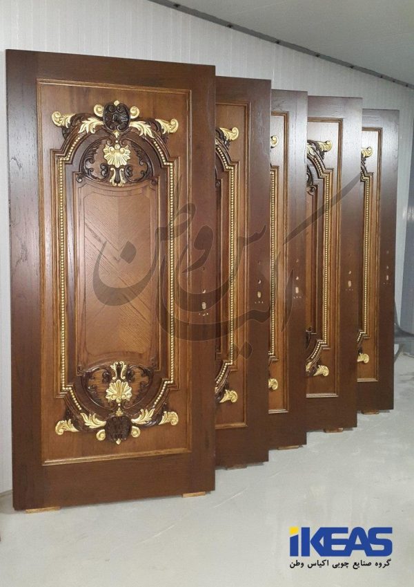 درب تمام چوب 15