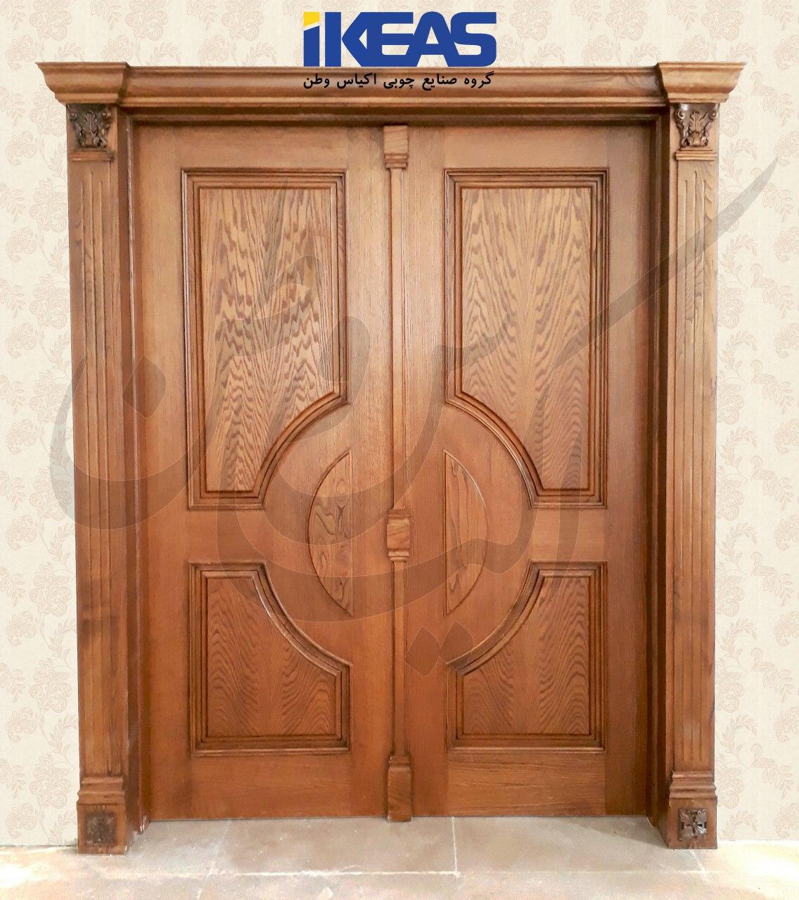 درب تمام چوب 20